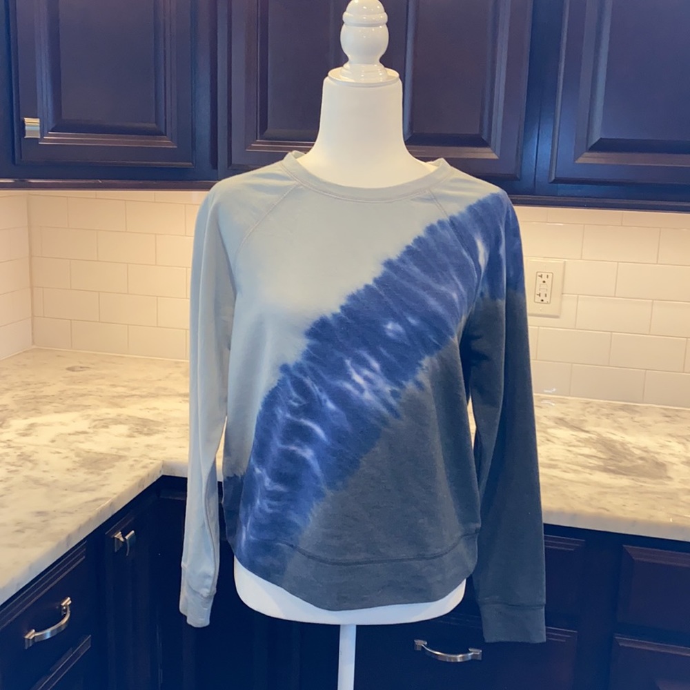 BeachLunchLounge tie dye terie pullover
